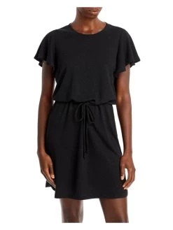 Paige Brielle Womens Tie Front Short Mini Dress