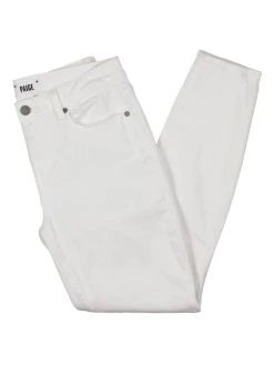 Paige Verdugo Womens Denim Ankle Skinny Jeans