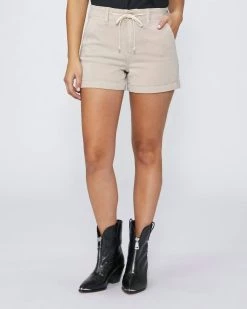 Paige Christy Short in Vintage Warm Sand for women