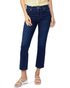 Paige Cindy Crop Raw Hem Straight for women