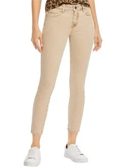 Paige Verdugo Womens Denim Knit Skinny Jeans