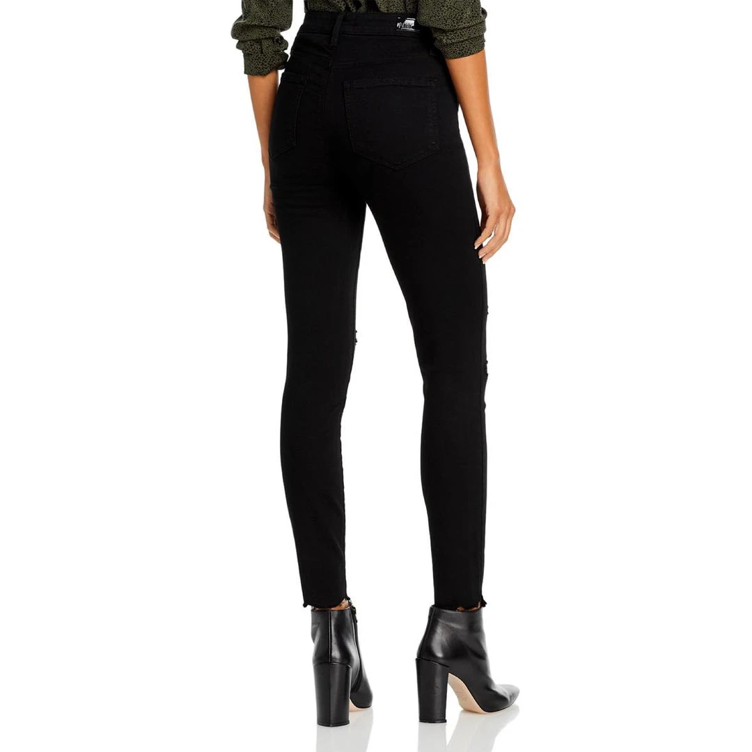 Paige Margot Womens Denim Skinny Ankle Jeans - Image 2