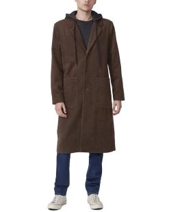 Paige Denim MacDougal Long Wool-Blend Coat for men