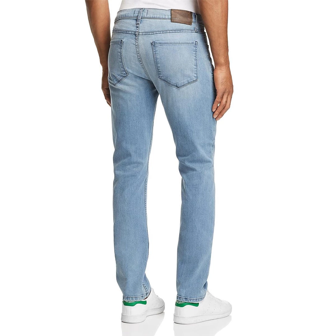 Paige Federal Mens Denim Medium Wash Straight Leg Jeans - Image 2