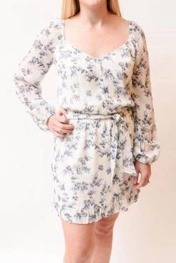 Paige Kiki Dress in Deep Cobalt for women