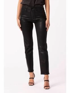 Paige Cindy Black Fog Luxe Coating in Black for women