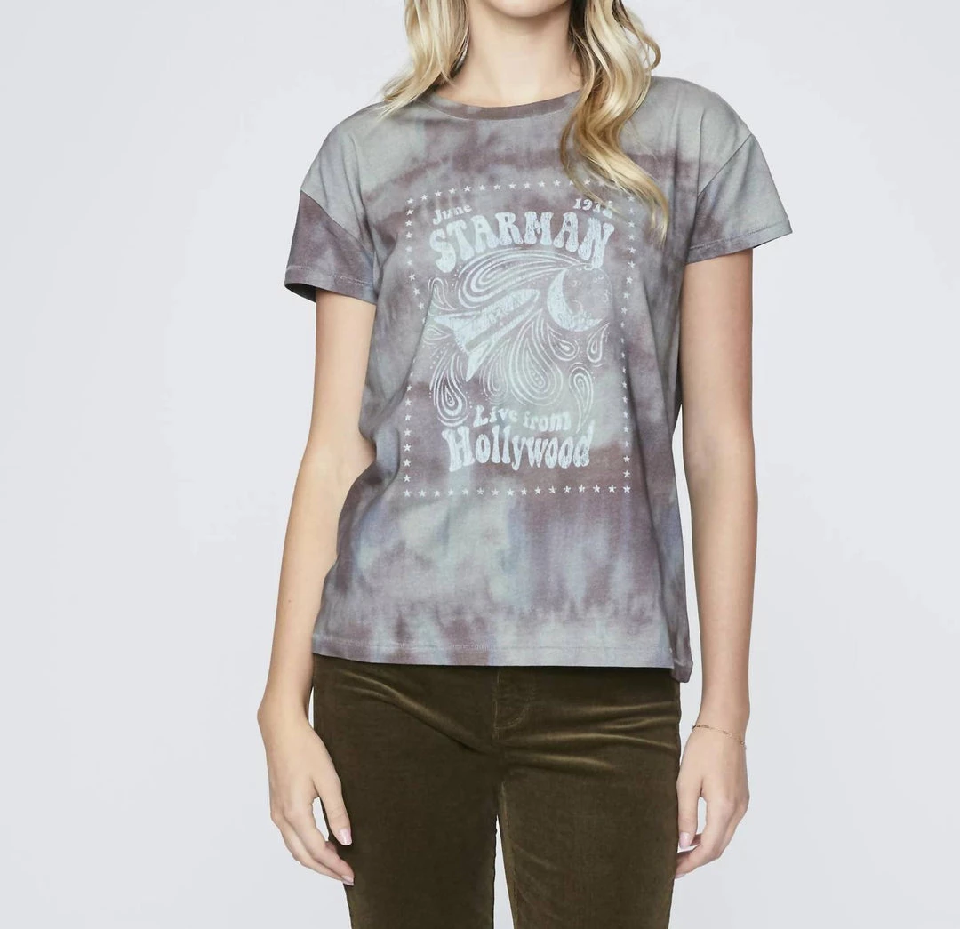 Paige Ryo Graphic Tee Shirt in Starman for women