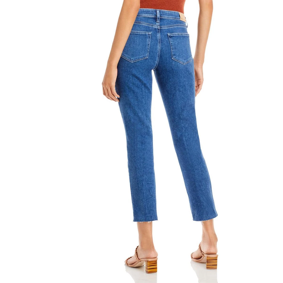 Paige Brigitte Womens Cropped Cuffed Cropped Jeans - Image 2