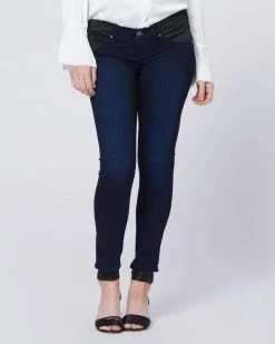 Paige Verdugo Ankle W/ Elastic Insets Denim in Lana for women