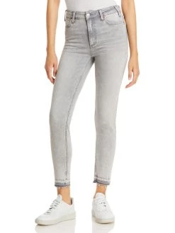 Paige Hoxton Womens High Rise Skinny Ankle Jeans